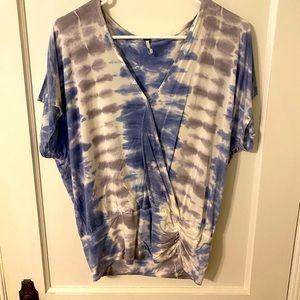 YFB Young Fabulous & Broke tie dye small top